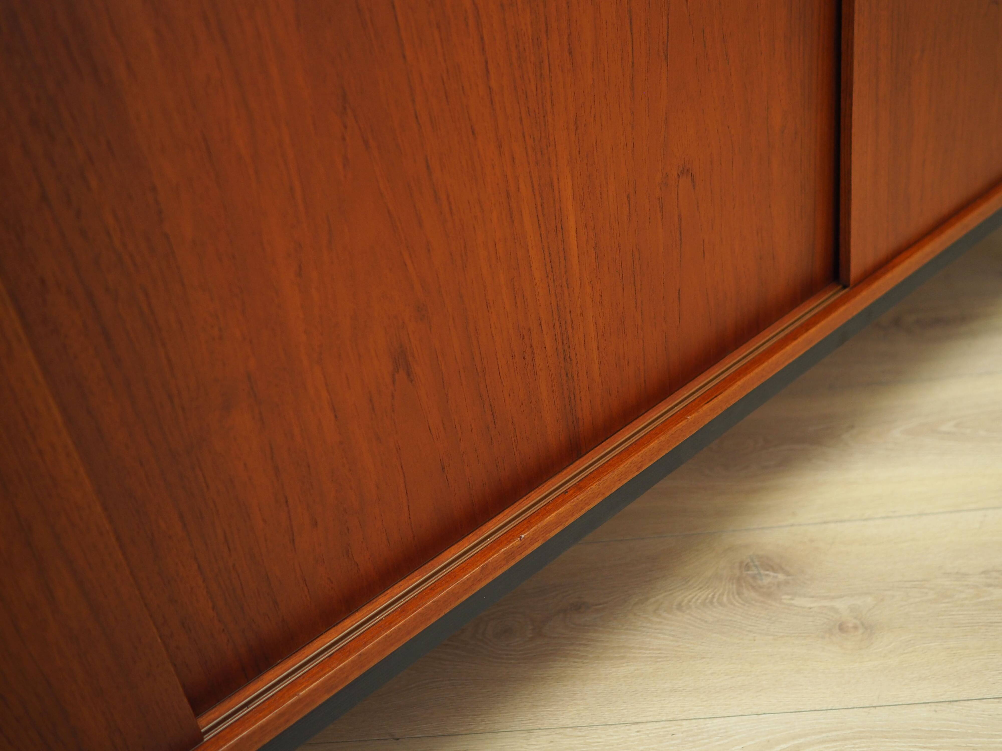 Teak sideboard, Danish design, 1970s, production: Denmark