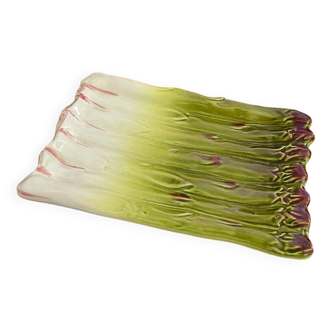 Asparagus barbotine dish