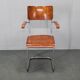 Bauhaus cantilever armchair in chrome tubular steel and beech, 1930s