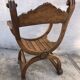 Fauteuil, chaise dagobert bois sculpté 19ème