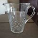 Carafe / Pitcher in cut crystal 1950s/1960s