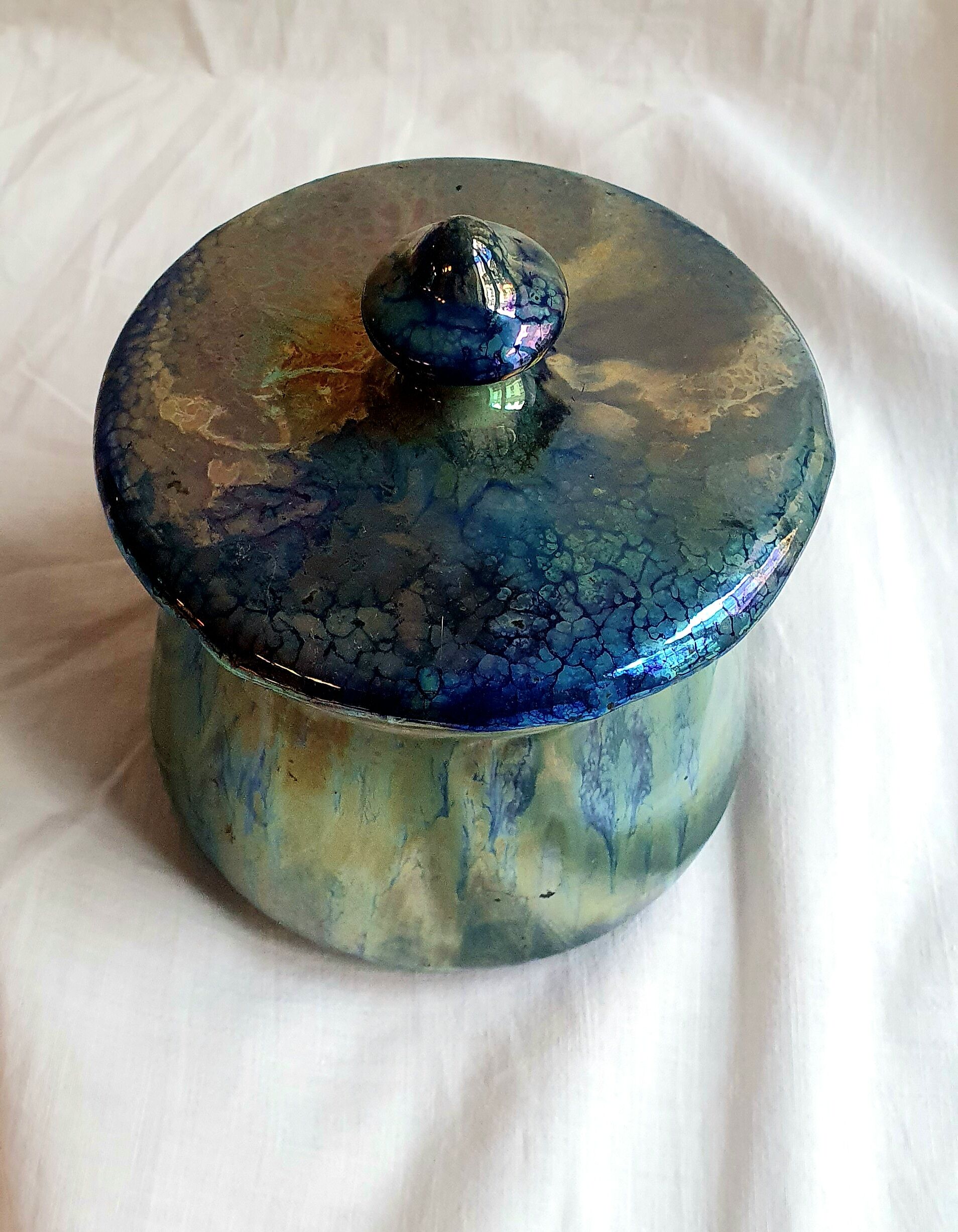 Enamelled ceramic pot Alphonse Cytère Unifrance