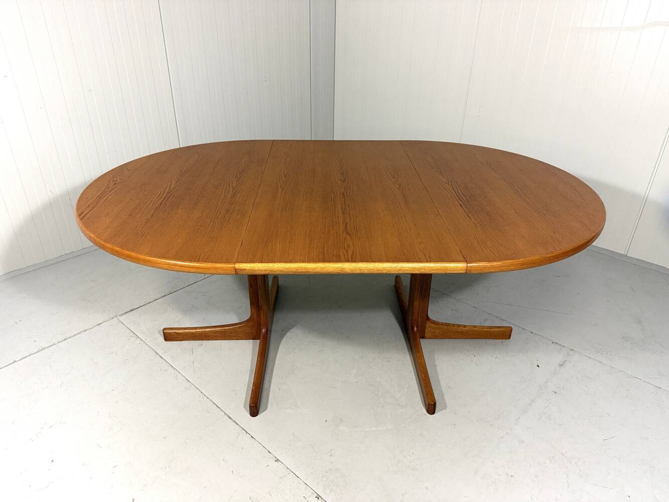 Karl Erik Ekselius extendable oak dining table J.O. Carlsson Sweden