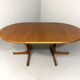 Karl Erik Ekselius extendable oak dining table J.O. Carlsson Sweden