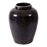 Guang - Chinese black glazed jar no. 3