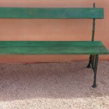 Outdoor garden bench 1900s