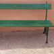 Banc extérieur jardin années 1900