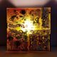 3 x Raak coloured glass wall sconces lamps Willem van Oyen