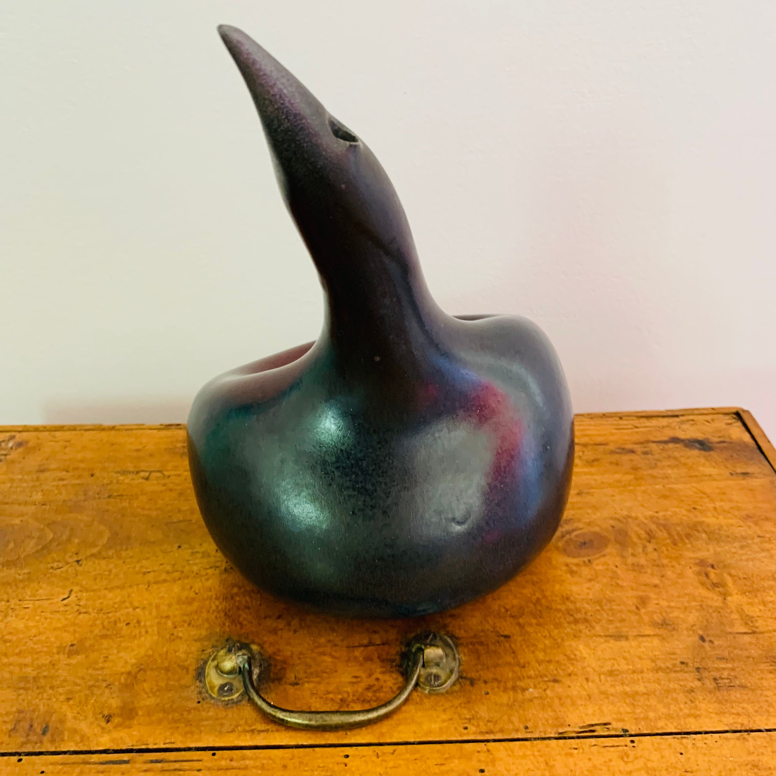 Sea lion-shaped pocket emptier by Alexandre Kostanda Vallauris