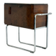 Italian walnut bar cabinet by Cova Milano