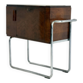 Cabinet bar en noyer italien par Cova Milano