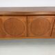 Unique vintage teak sideboard from the 1960s, produced by Nathan, model "Ci
