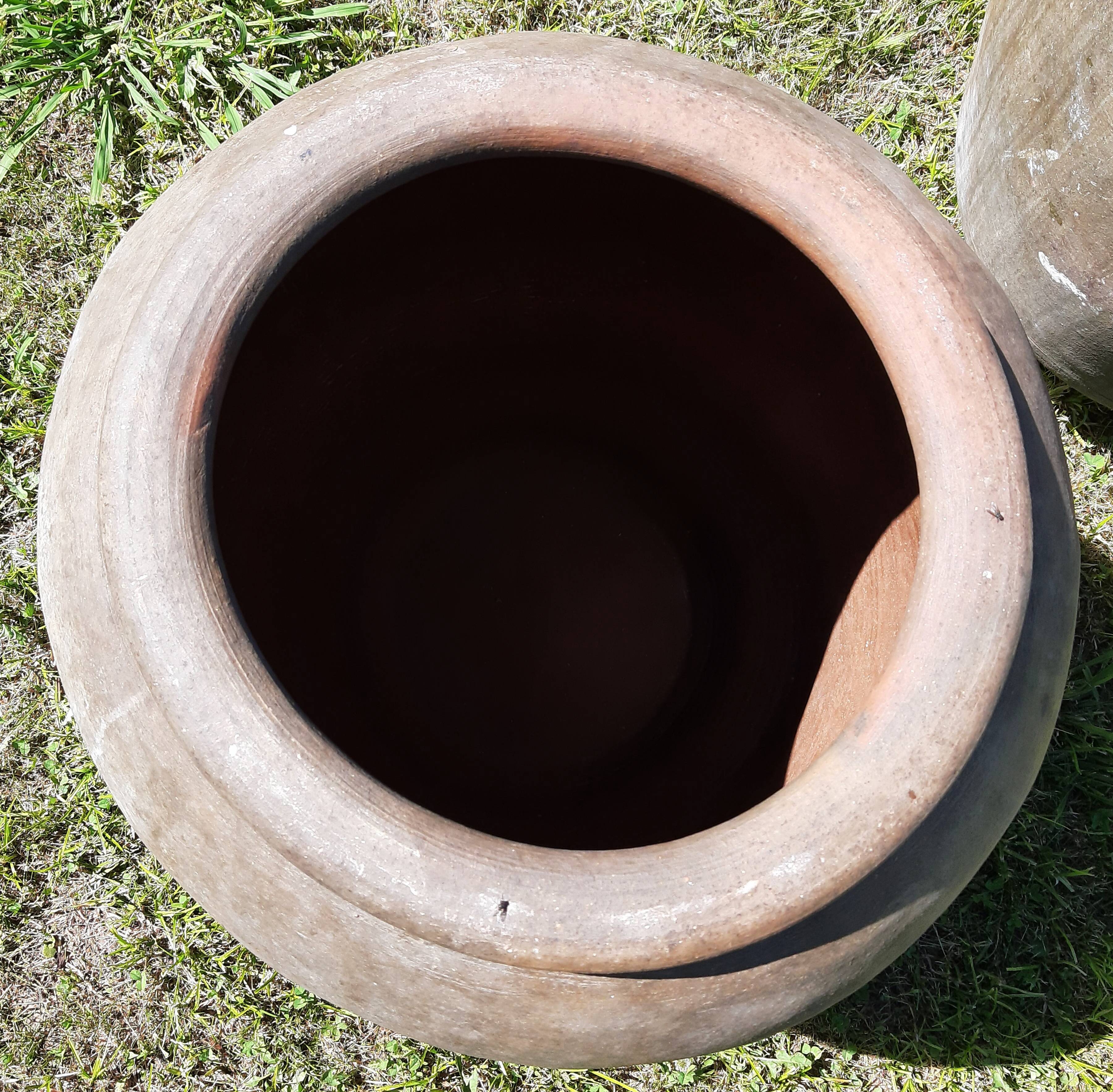 Pair of olive oil jars (or "tinajas"), Spain, 19th century