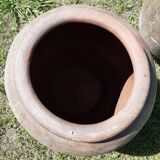 Pair of olive oil jars (or "tinajas"), Spain, 19th century