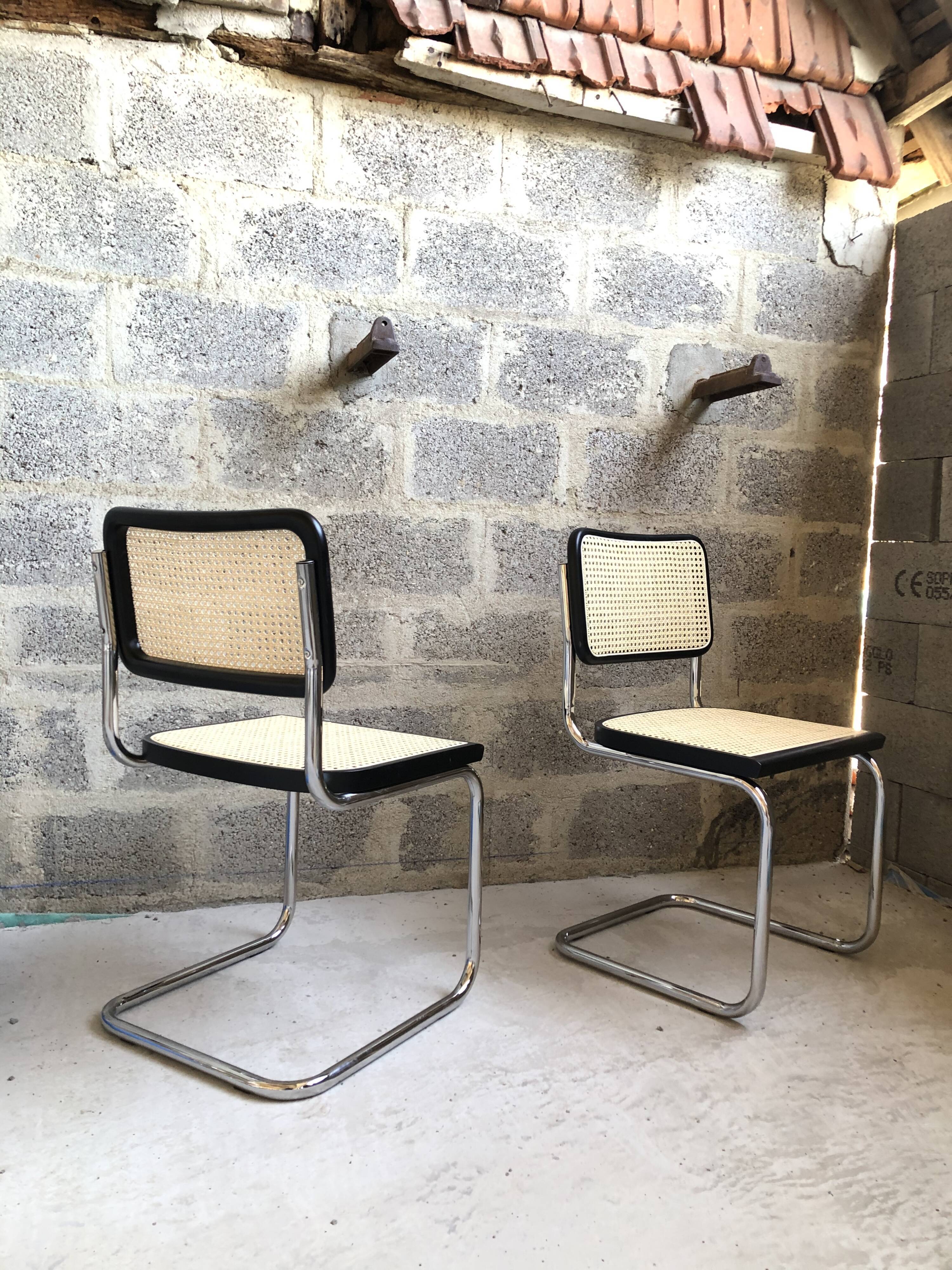 Breuer b32 cesca black chair