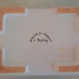 Apothecary pot "Rosemary" in faience of Moustiers