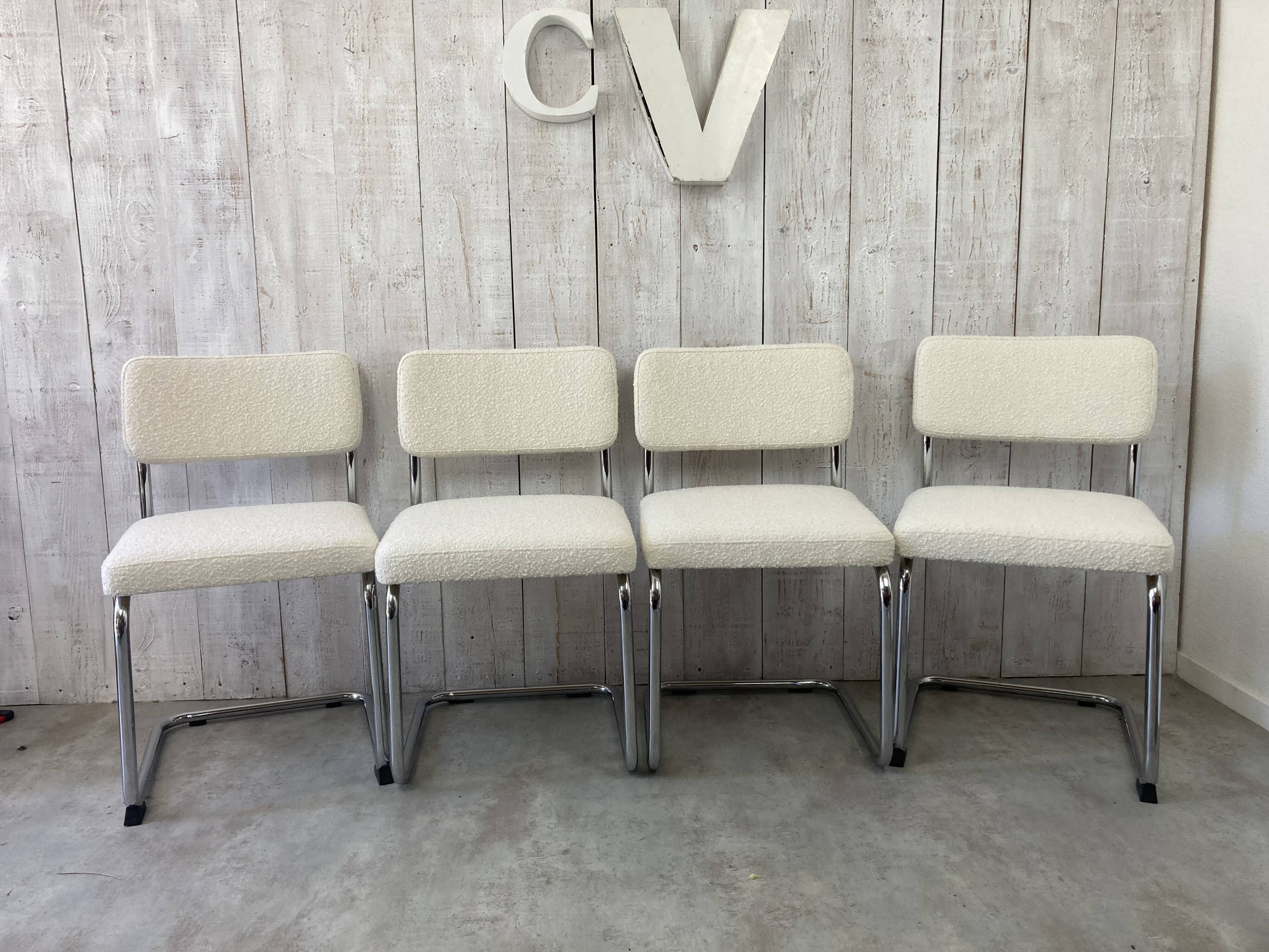 Set of 4 Bauhaus chairs
