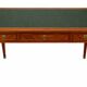 Louis XVI desk with veneer and brass, 3 drawers.
