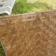 Old rattan deckchair