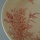 Old hollow plate Gien model Lilas model late 19th century Lilas