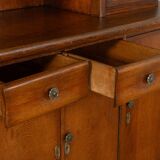 Wonderful two-piece kitchen cabinet from the 1920s