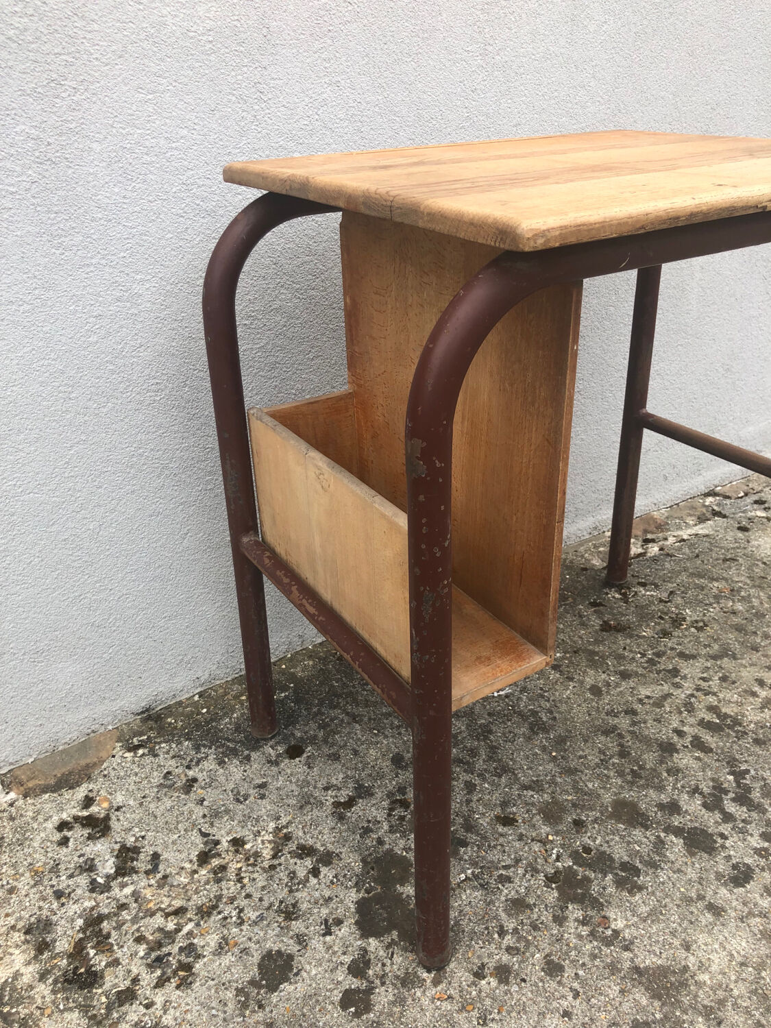 Vintage school desk