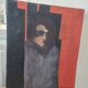 Painting on canvas signed Branax year 67