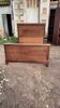 Old bed wood in 140 cm