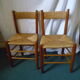 Two chairs brutalist