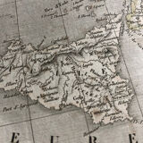 1837 - Map of ancient Italy from Illyria and Sicily