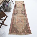 3x10 vintage oriental runner rug,82x323cm