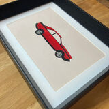 Deco design frame - Renault Fuego