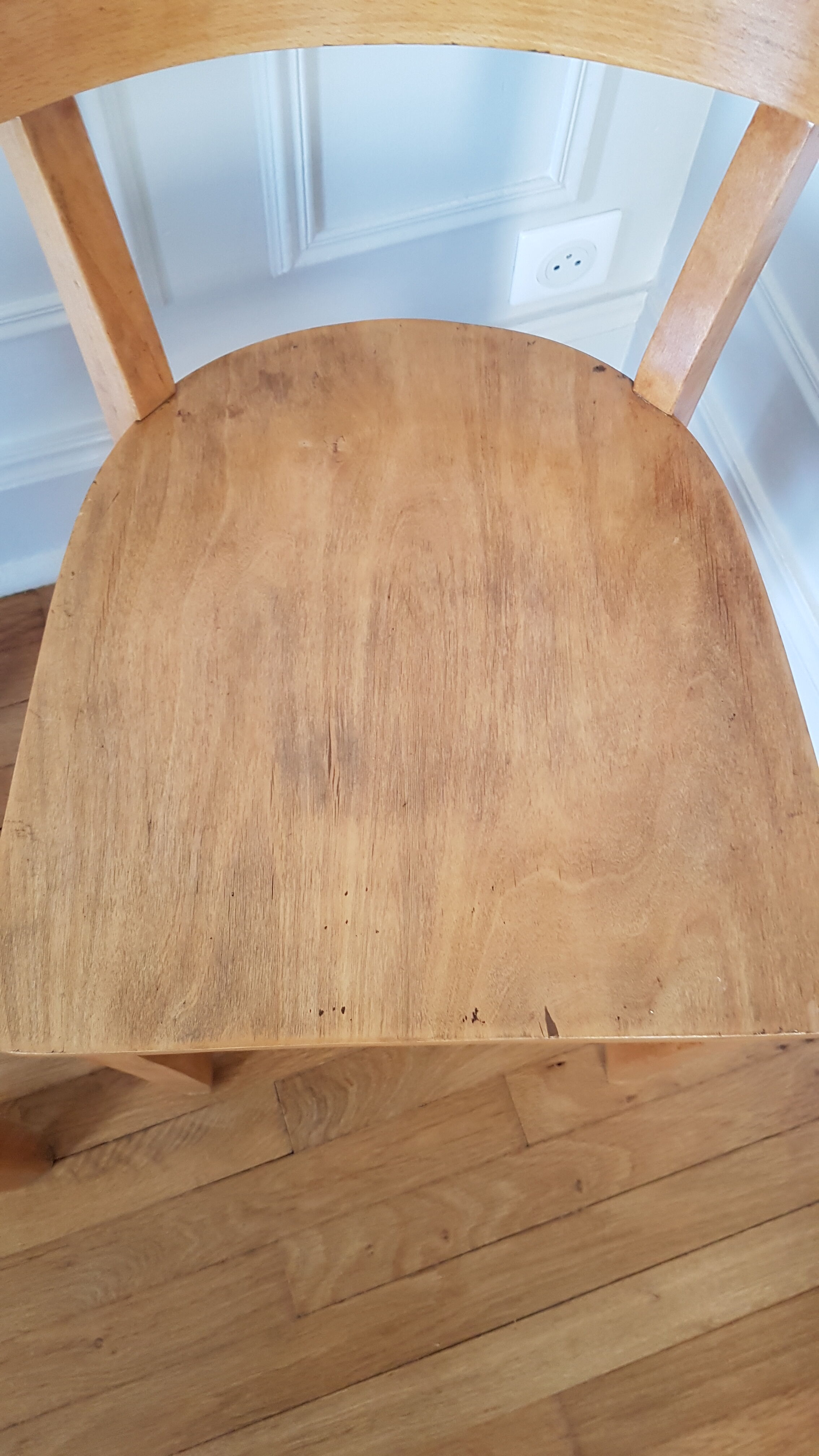 Pair of bistro chairs