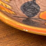 Corbeille à fruits en céramique allemande vintage de Zeller Keramik