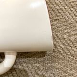 Saint Clément ceramic diabolo pitcher vase 1950