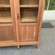 Large Art Deco Display Library stripped in solid mahogany 1930 200cm