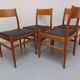 4 chairs, Made in Italy, 60'S