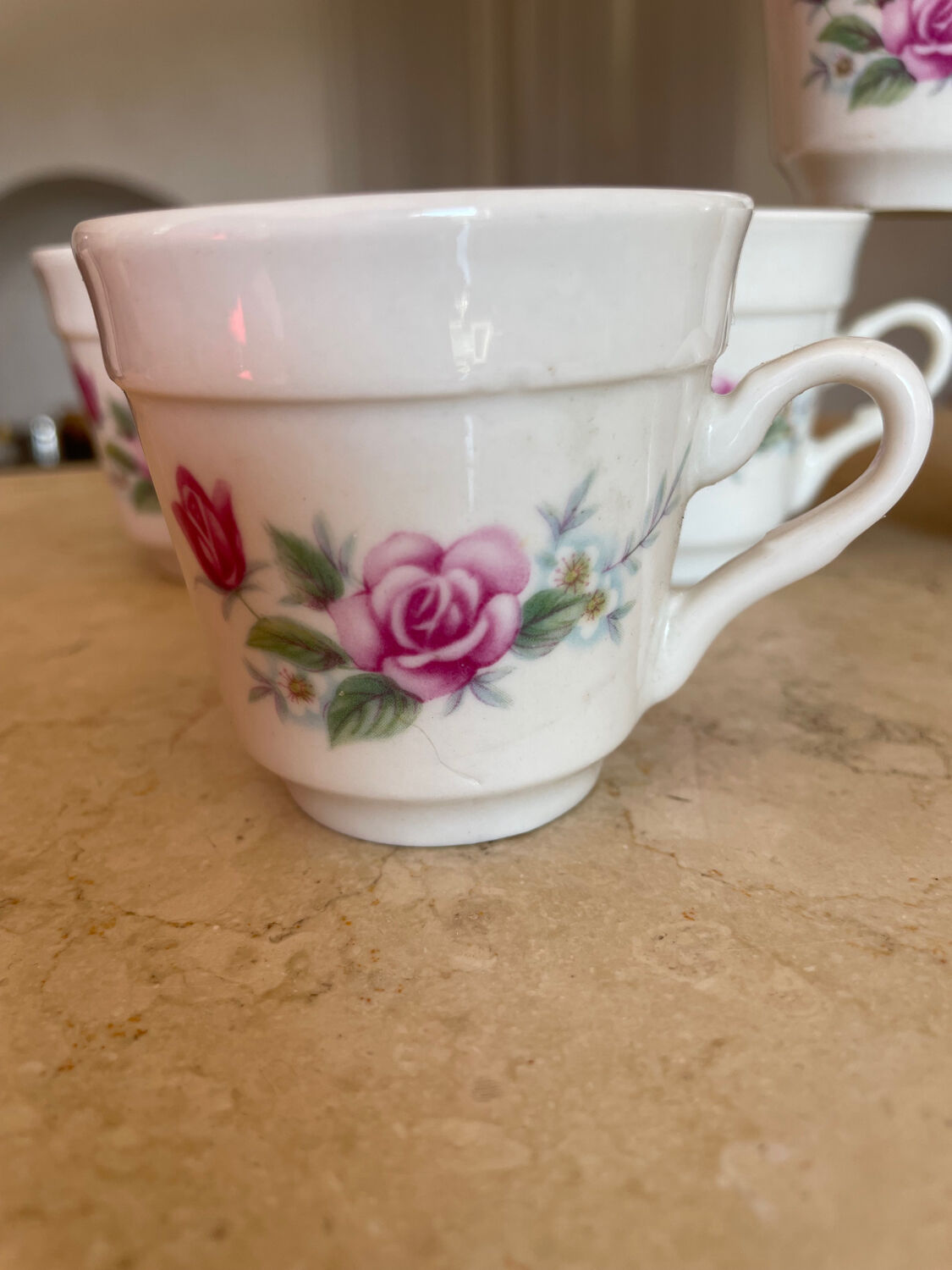 Set of 5 coffee cups