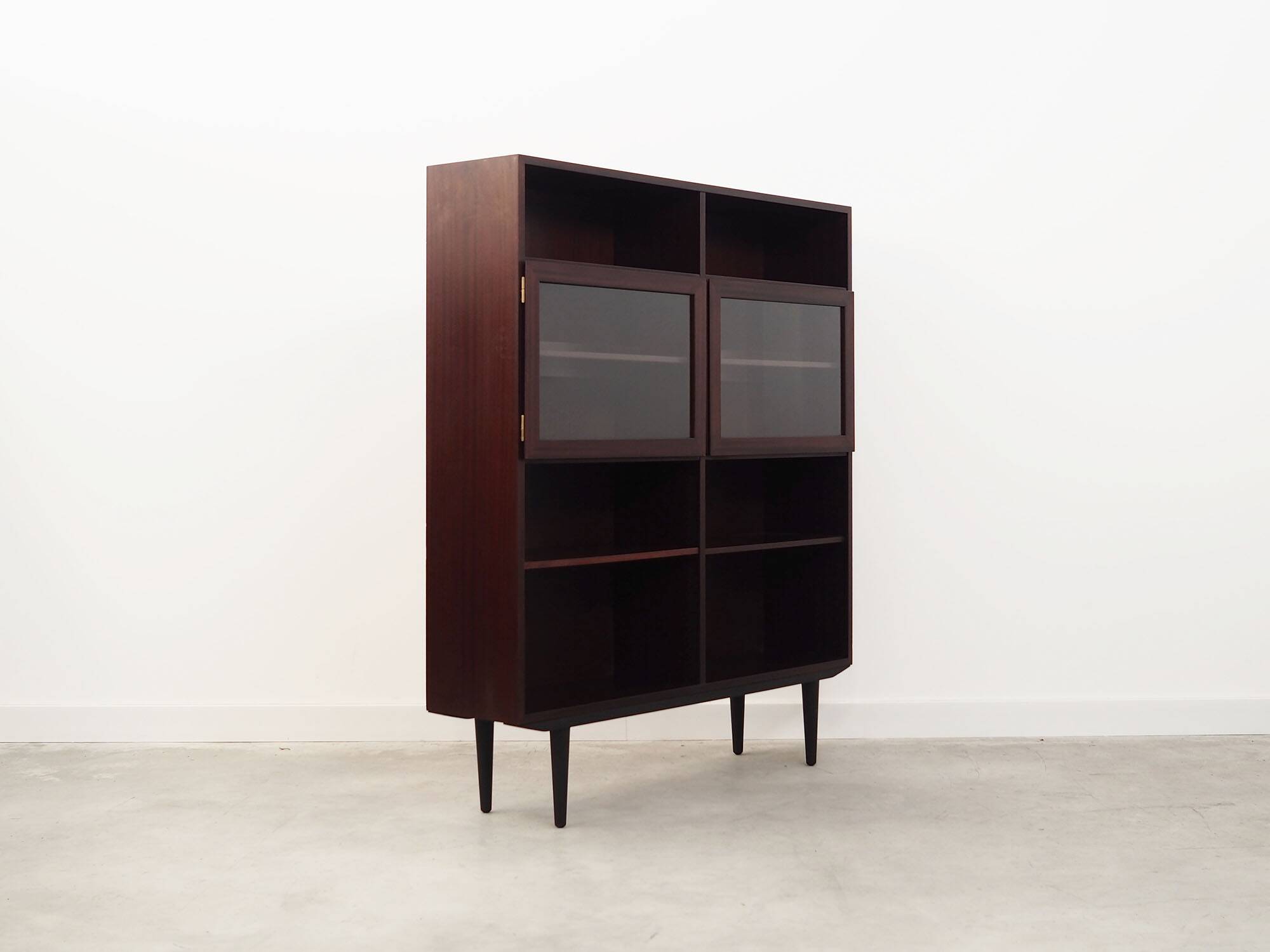Mahogany bookcase, Danish design, 60's, production: Omann Jun