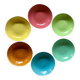 Set of 6 Salins soup plates - Deauville series - 1960