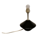 Royal Copenhagen Table Lamp made of hard pressed black glass