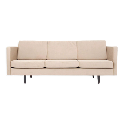 Canapé Alta beige velour design scandinave