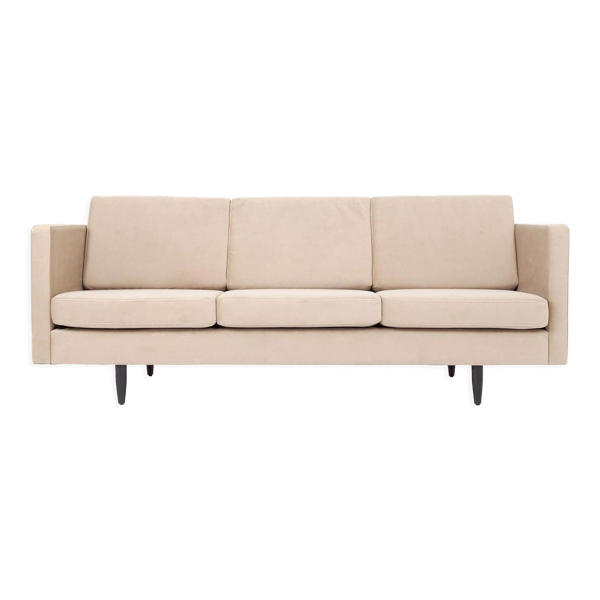 Canapé Alta beige velour design scandinave