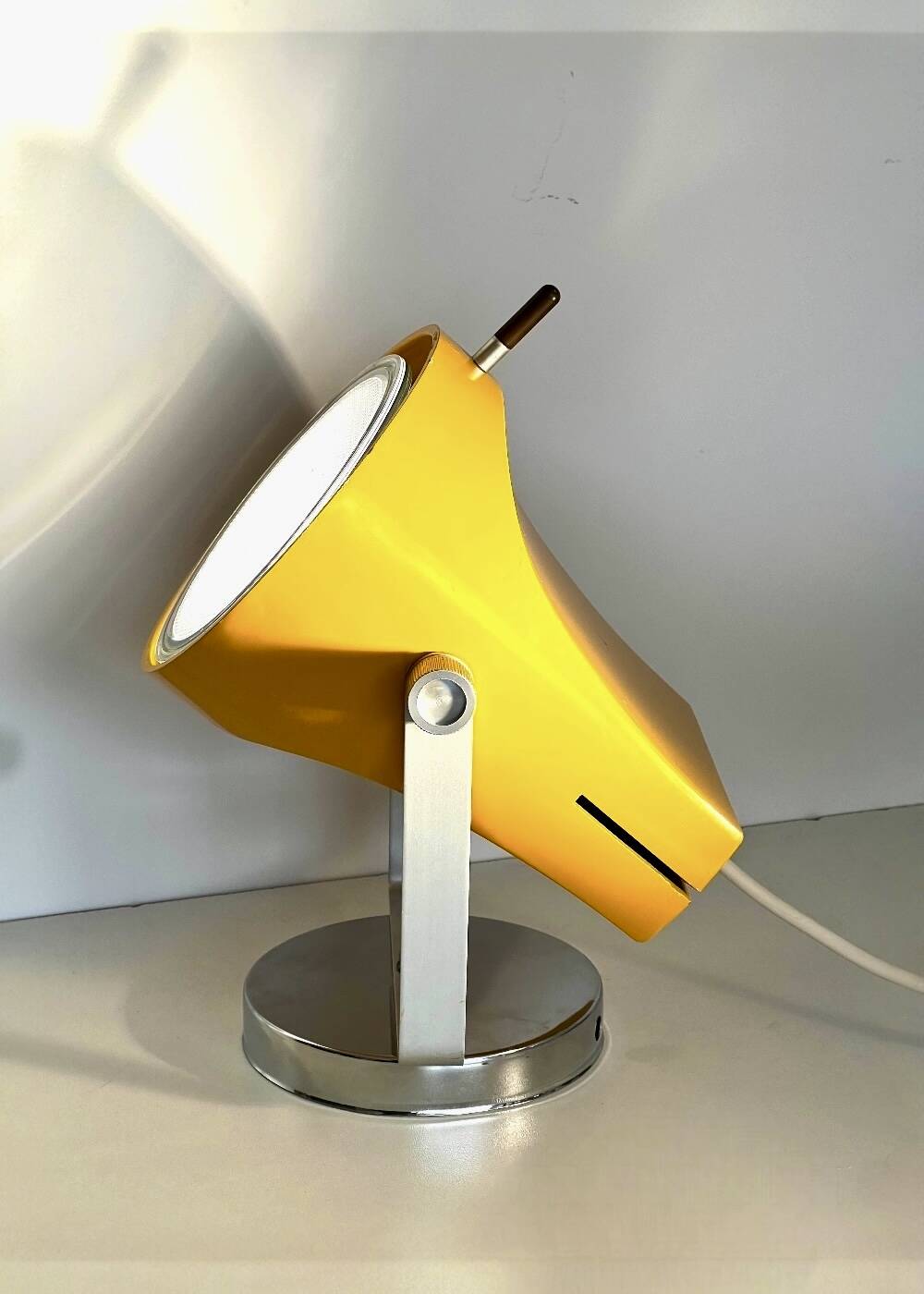 Pair of wall or table lamps designed by E. Fermigier for Disderot 1968