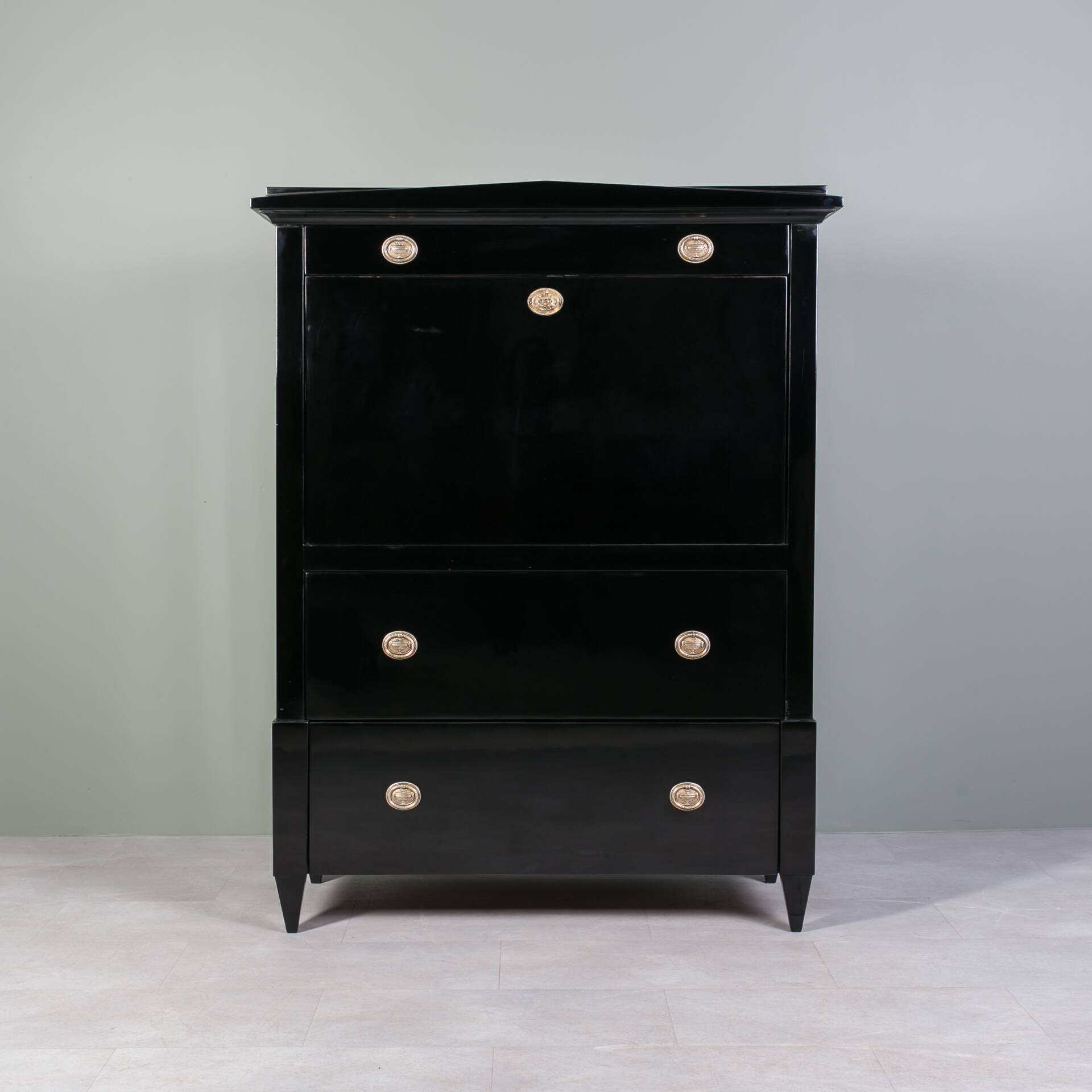 Biedermeier Secretary, Germany, 19th Century
