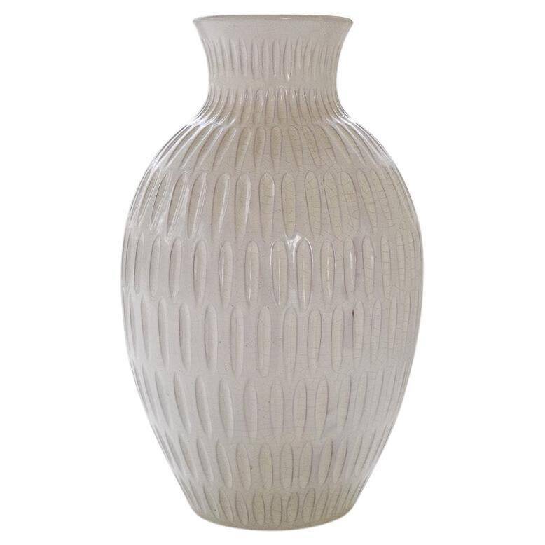 Large Art Deco Vase Ekeby Anna-Lisa Thomson, 1940s, Sweden