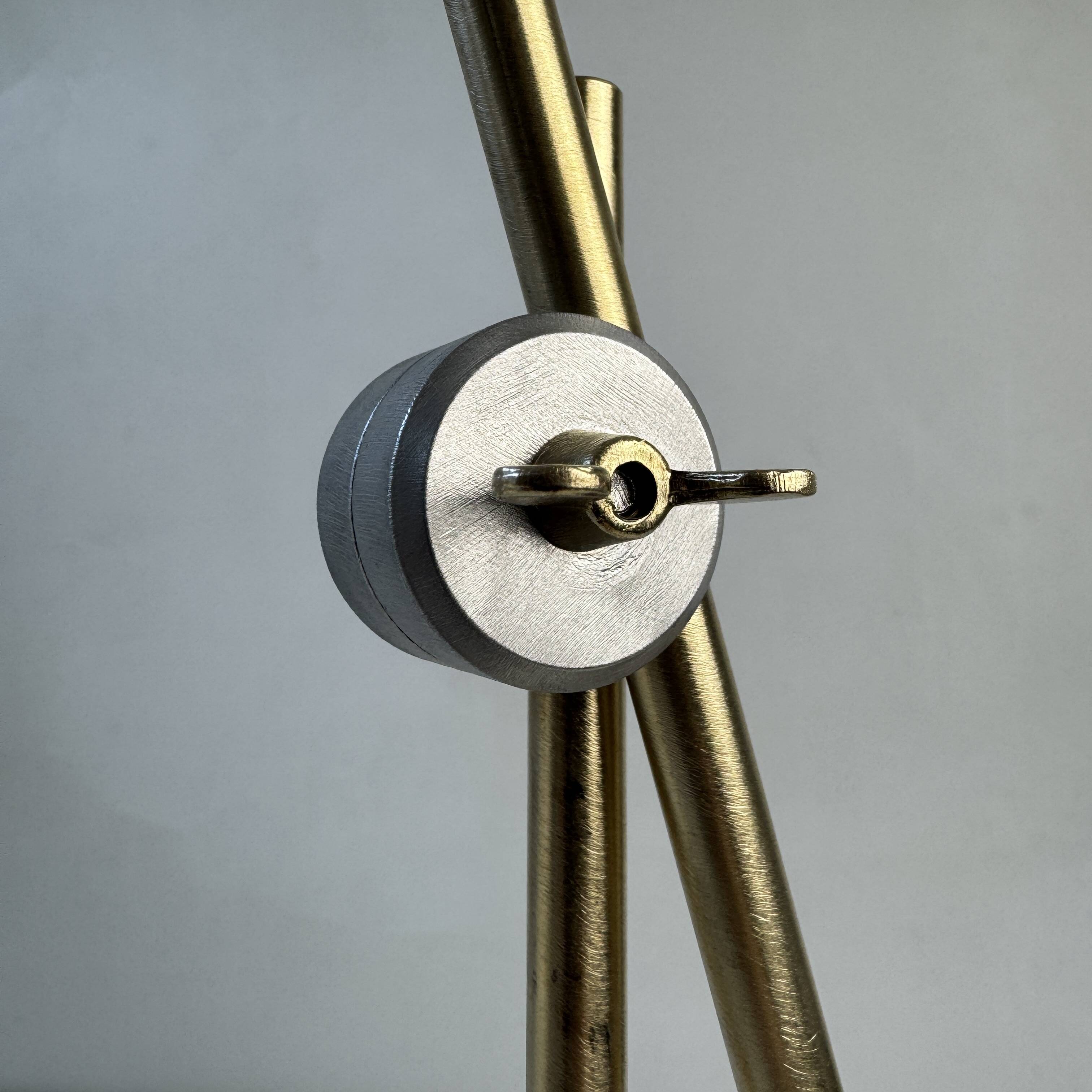 Old vintage up and down desk lamp