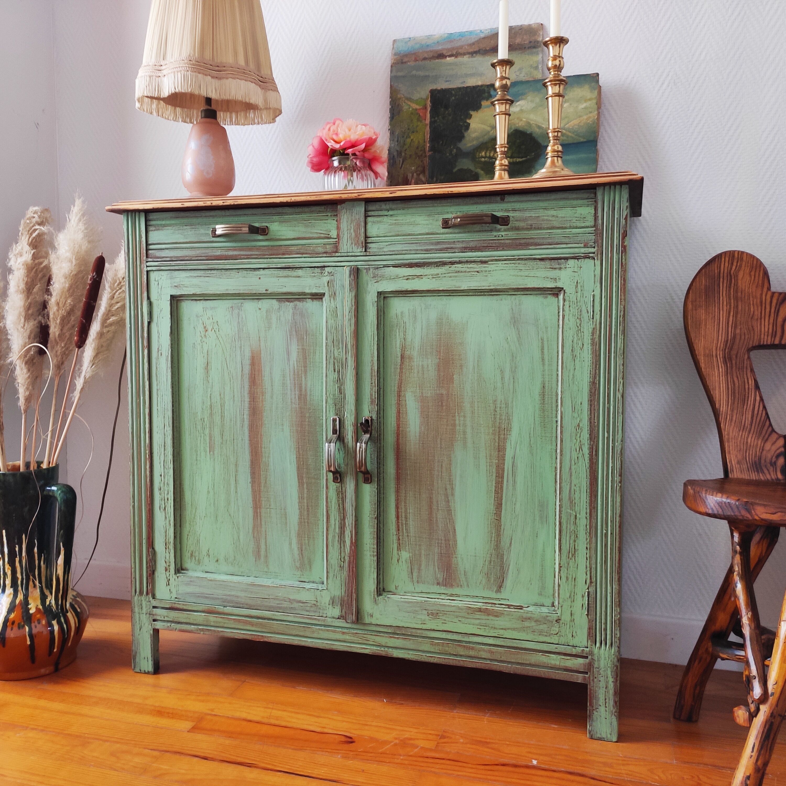 Patinated Parisian buffet
