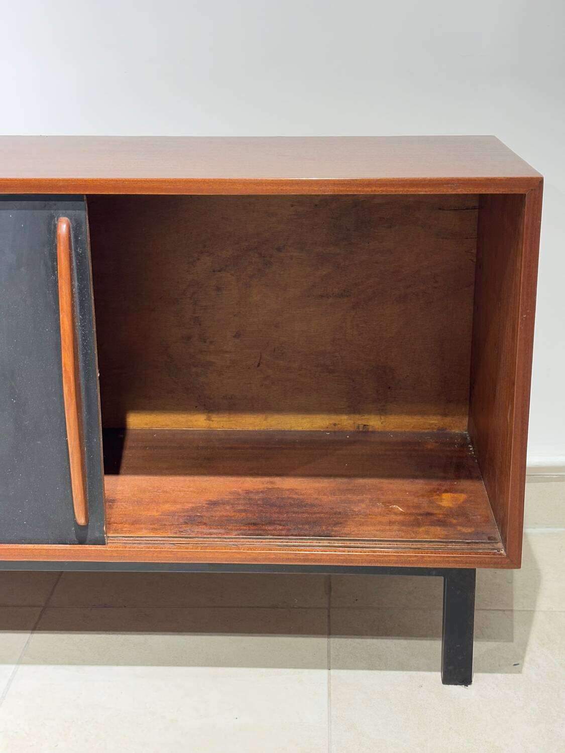 Cansado mahogany buffet by Charlotte Perriand