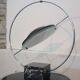 Saturn lamp by LG for Maison Lucien Gau 1980
